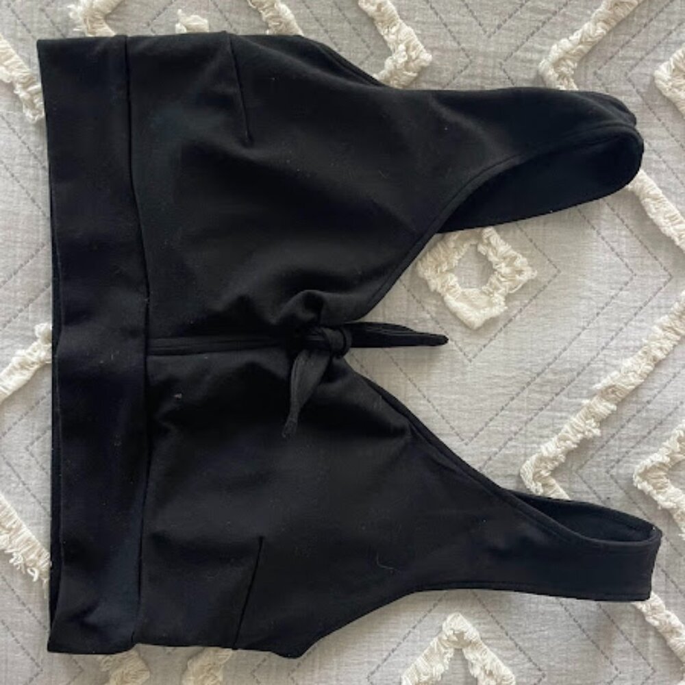 Black Bralette/Workout Top